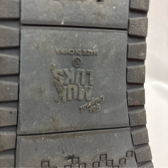 Muk Luks Melba Women’s Boots Size 10 Gray Booties Sherpa Line Gray Back Lace Up - Picture 12 of 12